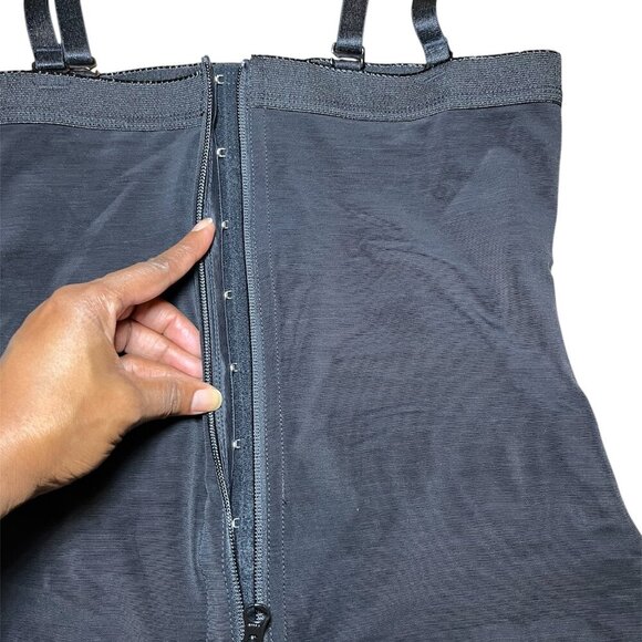 New Womens Shapewear Tummy Control Body Shaper Zipper Bodysuit Size: 3XL - Picture 4 of 5